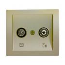 PANASONIC - TV-Rad Socket, Cover WBTR0455-5DR