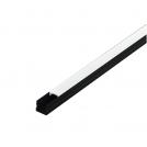 EGLO - accessory  profile aluminium 170X160 opal 2М black SURFACE PROFILE 2 98928