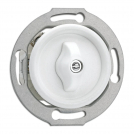 THPG - Rotary switch cross 10A Ø 7,0 cm Duroplast white 186887