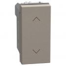 BTICINO - Shutter switch 1M color Stone Light Now YG4037N