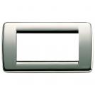 VIMAR - 16754.36 - Rondò plate 4M metal chrome