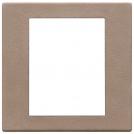 VIMAR - 22668.22 - Plate 8M leather Steppe