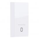 ACA LIGHTING - MODYS BUTTON WITH INDICATOR & SYMBOL BOILER 1M. WHITE 10101333129