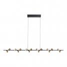 2R - LED ПОЛИЛЕЙ 210064R/16 230V 40W 3000K черно+медно 2800Lm SKU 99579
