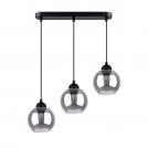 SOLLUX - Пендел ALINO 3 SL.1142 черен E27, 3x60W, 3x15W LED
