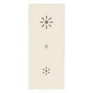 VIMAR - 1P 10AX Stand alone universal dimmer canvas, lightable - 30135.C