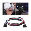 PAULMANN - Свързващ кабел 0.65м. за LED Модул  78420 LumiTiles Cable Square RGBW ◾0.65m ◾12V✴Черен накрайник