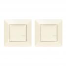 LEGRAND - 752252 Valena Life with NETATMO Pack ready to use - 2 way switch Cream