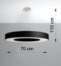 SOLLUX - Pendant lamp SATURNO SLIM 70 6x60W SL.0754 (3)