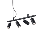 IDEAL LUX - Спот  DYNAMITE SP4 NERO 231341 GU10 max 4 x 28W