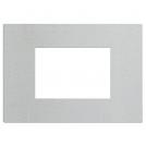 BTICINO - cover plate 3 modules White MIca Light Now YA4803WM