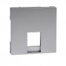 SCHNEIDER ELECTRIC -  MTN463560 Central plate for telephone socket-outlet insert RJ11/RJ12, aluminium, System M