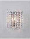 NOVA LUCE - Аплик  ELEMENT 9046500 LED G9 1x5W, IP20, Bulb Excluded L: 18 W: 11 H: 22 cm