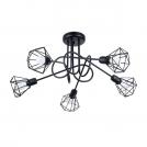 SOLLUX -  SL.1110 Chandelier ARTEMIS 5S black