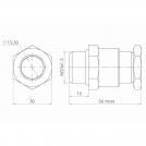 ATRA - Explosion-proof cable entry 1425 CENT A1 M25x1.5 S3 IP 67  (1)