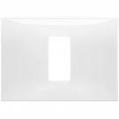 VIMAR - 09671.01 cover plate - 1 centered module white color NEVE UP