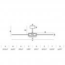 FARO - POLEA Brown ceiling fan with DC motor 33724WP (2)