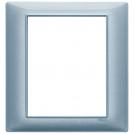 VIMAR - 14668.73 - Plate 8M techn. metallized blue