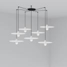 FARO - pendant lamp PLAT 68146-7L  E27 7X 15W LED