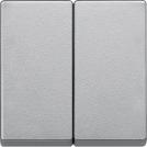 SCHNEIDER ELECTRIC -  MTN433560 Rocker 2-gang, aluminium, System M