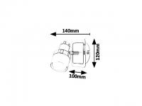 RABALUX - Спот за баня HAROLD 5021 LED / 5W, 400lm, 4000K, IP44 (2)