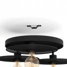 EGLO - ceiling luminaire IKESTON 43728 E27, 3x40W (1)