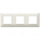 VIMAR - 14644.06 - Plana Рамка 3х2М немски стандарт Granite white