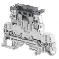 ABB - Редова клема ДВУРЕДОВА сива 4мм2 с предпазител ZS4-D2-SF1 серия SNK 1SNK508425R0000