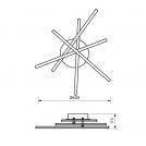 VIVALUX - LED осветително тяло за таван MATRIX LED - 35W - 4000K VIV004405 (2)