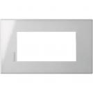 BTICINO - HW4804HC Cover plate Axolute Air 4 modules - Tech - material: metal