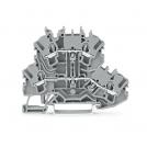 WAGO - Terminal block GRAY 2.5mm2 2 rows L/L SCREWLESS series TOPJOB® S - 2002-2201