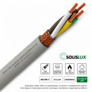 КАБЕЛ - Copper Shielded Cable 300/500V CPR Cca-s3,d1,a3, 2×1 mm², FR2OH2R16