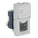 LEGRAND - 79462 RJ 45 socket Mosaic - LCS² - Cat. 6 - FTP - 1 module - alu.