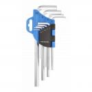 Högert Technik - Hex wrenches, long 9 pcs HT1W801