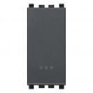 VIMAR - 20008 - 1P NO 10A push button grey