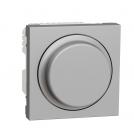 SCHNEIDER ELECTRIC - NU351430 Universal LED Dimmer aluminium New Unica 2 modules