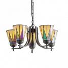 INTERIORS 1900 - chandelier DARK STAR 74358  E14, 5x40W
