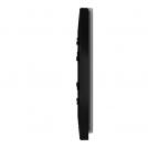 SCHNEIDER ELECTRIC - NU600286 New Unica - cover frame - 1 gang - 1 x 2 modules - black glass (2)