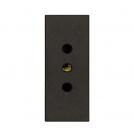 VIMAR - 2P+E 10A P11 outlet black 30201.G
