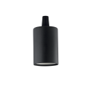 IDEAL LUX - accessory PORTALAMPADA E27 LISCIO NERO 242576