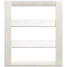 VIMAR - 16749.04 - Classica plate 18M techn. Idea white
