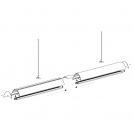 POLARIS LIGHTING - Индустриално LED осветително тяло ARCOS 100 x67 x2240mm 88W 13200lm 3000K 90° бяло 6426-224 (1)