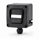 SCAME - Explosionproof deviator key 2P+E IP66 16A 6h 200-250V AC 50Hz 60Hz BLUE 592.R002-01