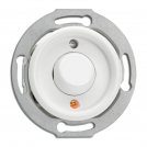 THPG - Rocker switch control with glow lamp 10A Ø 7,0 cm Duroplast white 176407