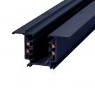 ACA LIGHTING - Трифазна шина за вграждане 3м. черно 4WRE3MB (3)