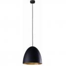 NOWODVORSKI - pendant luminaire EGG BLACK M 9022