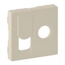 LEGRAND - 7 530 55 Star male TV socket + RJ45 category 6 UTP Valena + 7 548 31 Cover plate Valena Life - TV socket 0-2400 MHz + RJ45