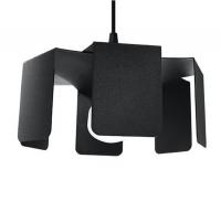 SOLLUX - pendant lamp TULIP black SL.0667