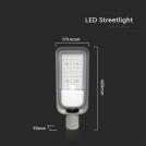V-TAC - 100W LED Улична Лампа Рогатка 4000К SKU: 7890 (5)