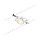 PAULMANN - 94433 CorDuo cable system Mac II single spot ✴ GU5.3 max.10W~12V✴ white matt/chrome (1)